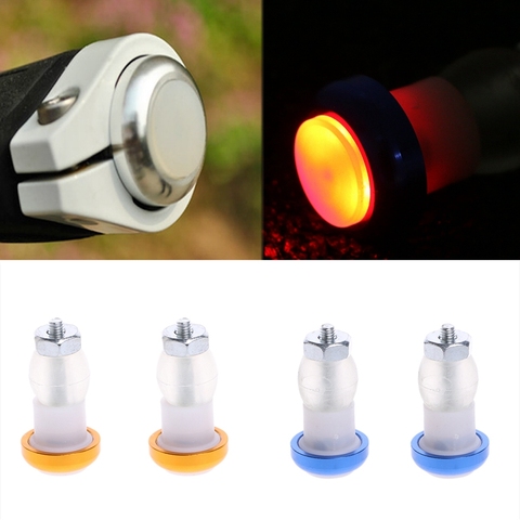 1Pair Safety Cycling Bike Turn Signal Handle Bar End Plug LED Red Light Lamp Hot Bicycle Parts Accessories ► Photo 1/6