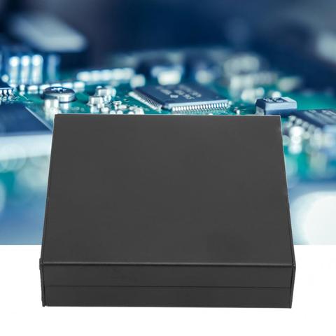 Frosted Black Extruded Aluminum PCB Instrument Project Box Case DIY Electronic wire junction box 25x98x100mm ► Photo 1/1