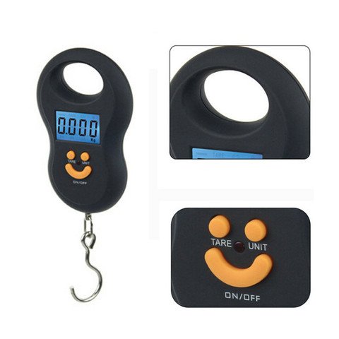 Hanging Scale 50Kg /10g Digital Scale BackLight Fishing Pocket Weight scale Luggage Scales Kg Lb OZ ► Photo 1/4