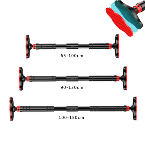 Large Door Horizontal bar Steel Adjustable Training Bars For Home Sport Workout Pull Up Arm Training Sit Up Bar Fitness Equipm ► Photo 1/6