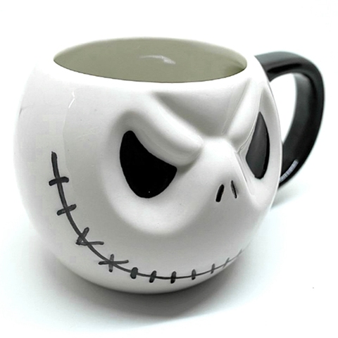 Creative Skull Drinkware Jack Coffee Mugs Cartoon Coffee Tea Cup Halloween Bar Gift Cup Nightmare Before Christmas Gift ► Photo 1/6