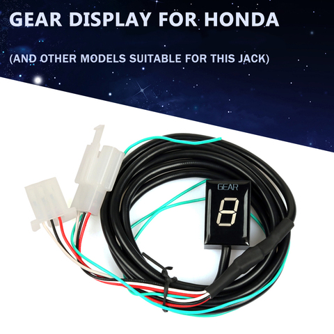 For Honda CB1100SF CB600S CBR150 CBR600 F3 F4 F4i FS CBR929RR CBR1100XX 599 919 Hornet VFR750 Speed Gear Display Indicator 1-6 ► Photo 1/6