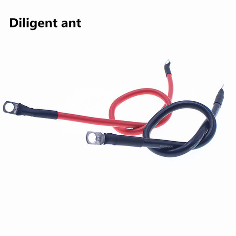 High quality soft silicone wire 2AWG 4AWG 6AWG 7 AWG 8 AWG tinned copper wire 12/16/25/35mm to connect battery power cord ► Photo 1/6