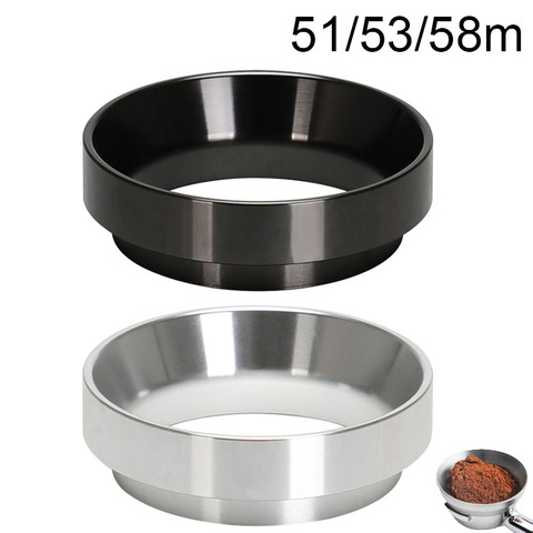 Aluminum Dosing Ring 58MM/51MM Filter for Brewing Bowl Coffee Powder Espresso Tool Tamper Portafilter ► Photo 1/6