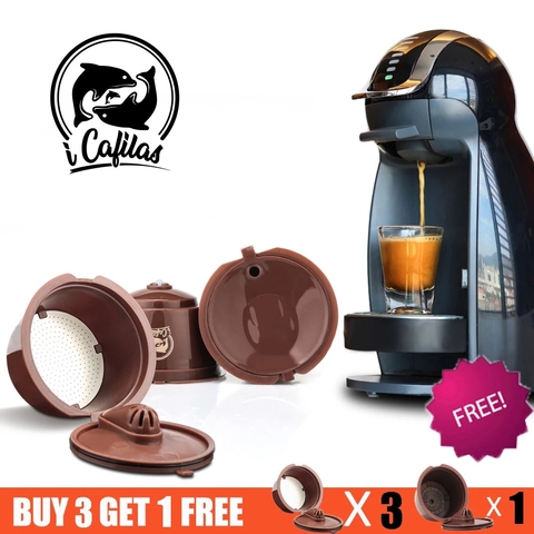 Crema Version 3rd Generation For Dolce Gusto Coffee Capsule Filters Cup Refillable  Reusable Coffee Dripper Tea Baskets - Price history & Review, AliExpress  Seller - i Cafilas Loving Coffee Store