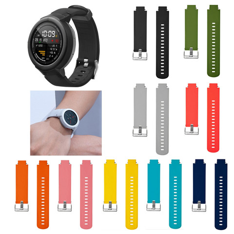 Wrist Strap for Xiaomi Huami Amazfit Verge Youth Watch Fashion Youth colours Bracelet Strap Replacement Sport Band Strap S1 ► Photo 1/6