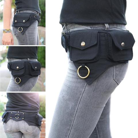 Women Waist Bag Designed For Females Outdoor Sporting Travelling Hip-Hop Belt Or Style Bag Money Street G2B3 ► Photo 1/6
