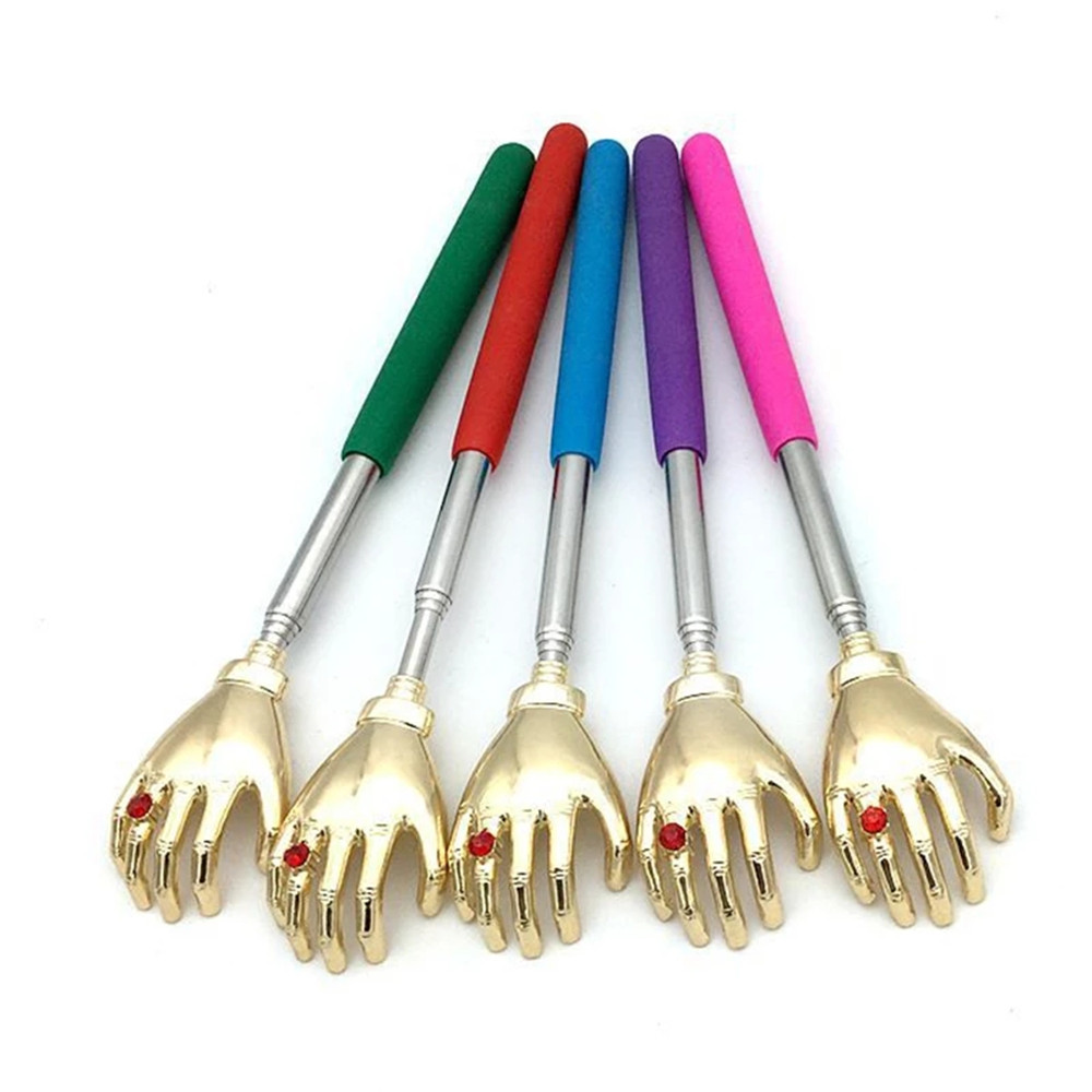 1pcs Back Scratcher Telescopic Scratching Extendable Massage Tool Scratchback Health Care Product Color Random ► Photo 1/6