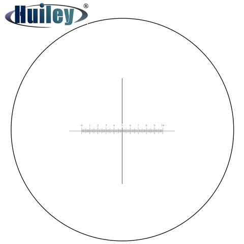 DIV=0.1 mm Microscope Slides Microscope Eyepiece Lens Micrometer Calibration Slide with Cross Scale Reticle ► Photo 1/6