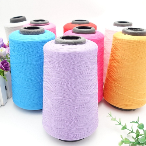 Color 150D nylon low-stretch silk thread/seam thread/elastic silk thread/nylon overwhelmed thread multicolor ► Photo 1/5