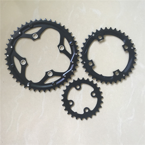 Mountain Bike Triple Chainring 104-64 BCD 46T 36T 26T MTB Aluminum Alloy Chain Wheel Bicycle parts Chainring 3*6/7/8 Speed ► Photo 1/6