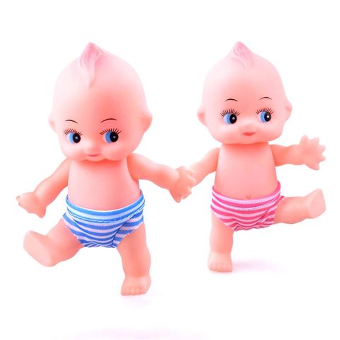 1pc Soft Silicone Rubber Squeezing Sound Baby Bath Beach Vocal Toys Kids Playing ► Photo 1/5