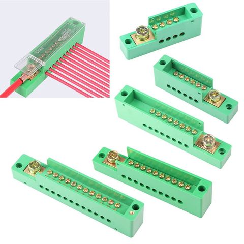 Unipolar Splitter Junction Box Retardant Metering Cabinet Wire Terminal Block Retardant Flame Retar Electrical Accessories ► Photo 1/6