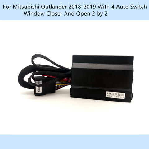 Update Car Automatically Power Window Closer Closing Open 2 By 2 Kit For Mitsubishi Outlander 2022-2022 With 4 Auto Switch ► Photo 1/6