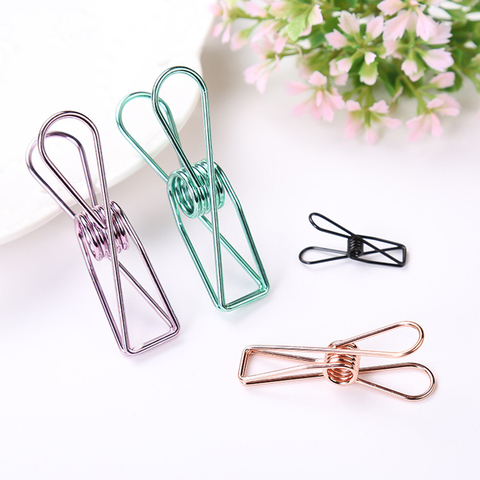 3Pcs/Set Cute Fish Clip Metal Binder Clips Notes Letter Paper Clip Retro Photo Book Storage Clip School Office Supplies ► Photo 1/6