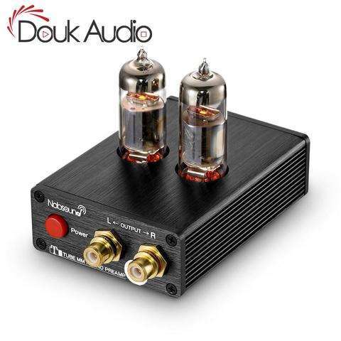 HiFi Vacuum 6J5 Tube MM Phono Preamp Stereo Mini Turntable Phonograph Preamplifier For Vinyl Record Player ► Photo 1/6