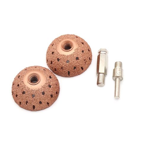 1pc Buffing Wheel Tungsten Carbide Rasp / Contour Cup with Arbor Adaptor Wheel Grind Grinding Head Professional Repair Tool ► Photo 1/6