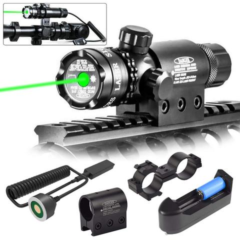 Tactical Green Red Dot Laser Sight rifle scopes outside adjust with mount Adjustable Switch Rifle Scope With Rail Mou ► Photo 1/6