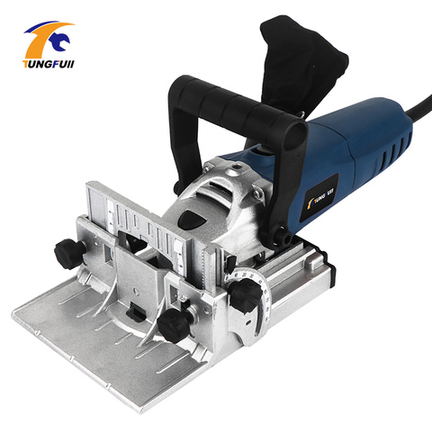 Woodworking Tenoning Machine Biscuit Machine Puzzle Machine Groover Copper Motor 900W Biscuit Jointer Electric Tool ► Photo 1/6