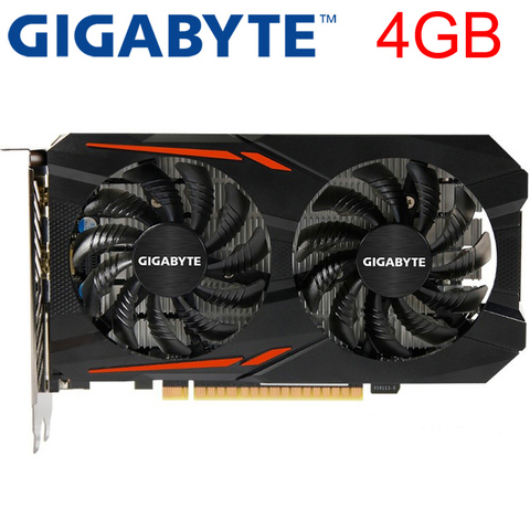 GIGABYTE Graphics Card GTX1050 TI 4GB 128Bit GDDR5 Original Used Video Cards for nVIDIA VGA Cards Geforce GTX 1050 Ti 750 960 ► Photo 1/4