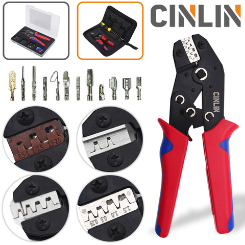 DuPont Terminals Crimp Pliers And Interchangeable Dies Wire Crimper Crimping Tools Ratcheting 7Inch SN-28B SN-48B SN-2 SN-01BM ► Photo 1/6
