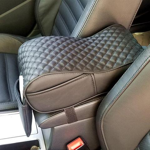 Stylish Car Central Console Armrest Box Soft Heighten Pad Cushion with Pocket ► Photo 1/6