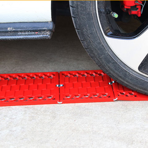 2pcs Trucks Car-Styling Snow Chains For Wheels Car Foldable Anti-skid Plat Mud Tires Protection Chain Auto Safety Accessories ► Photo 1/6