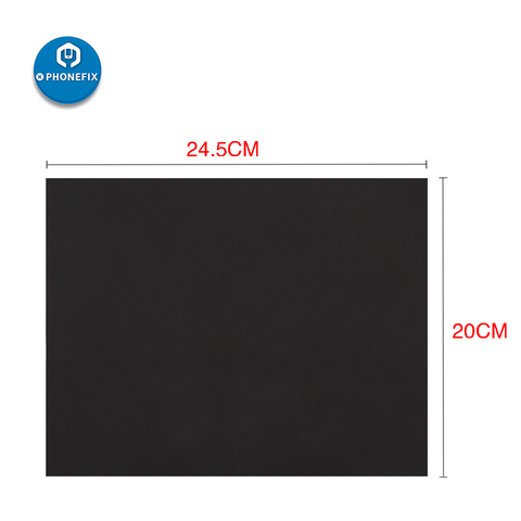 PHONEFIX Super Soft Foam Black Largest Rubber Matting LCD Pressure Screen Vacuum Repair Screen Lamination Machine Platform ► Photo 1/6