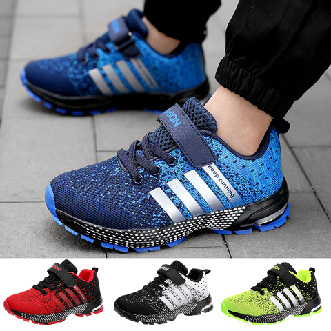 Fashion Kids Running Shoes For Child Breathable Boys Sneakers Girls Non-slip Outdoor Casual Sports Shoes Teenagers Walking Shoes ► Photo 1/1