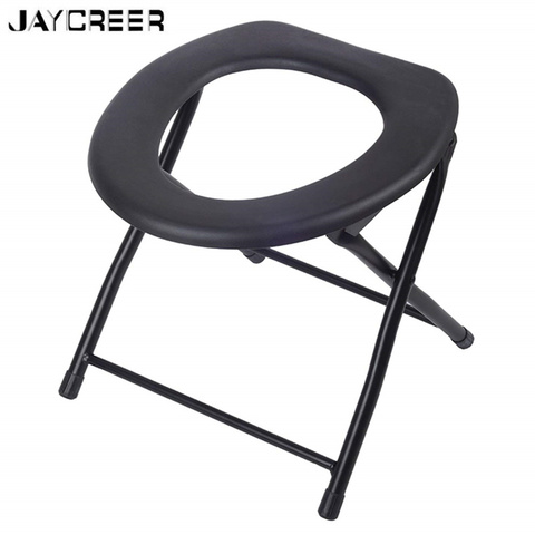 JayCreer More Foldable Porta Potty Camping Toilet Seat ► Photo 1/6
