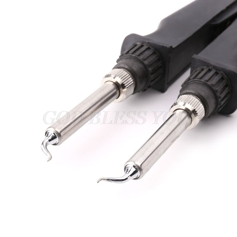 902 ESD SMD Double Soldering Iron Tweezer Handle Clip Heating Plier Soldering Station Accessories Drop Shipping ► Photo 1/6