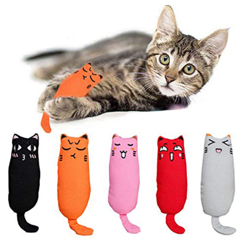 Pet Plush Catnip Cat Toys Mini Teeth Grinding Kitten Toys Funny Claw Toy Increative Finger Cat Chewing Toy Cat Accessories ► Photo 1/6