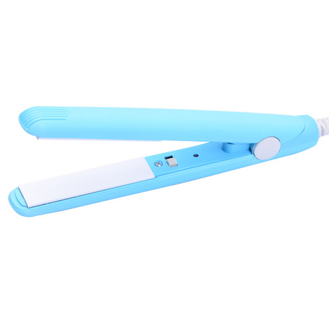 Mini Electronic Ceramic Fast Hair Straightener Portable Mini Hair Flat Iron Wet/Dryer Straightening Irons Professional EU ► Photo 1/1