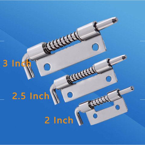 1Pc Long Silver Door Latch Sliding Lock Barrel Bolt Latch Hasp Staple Gate Safety Lock Latch Barrel Bolt  Latch Spring Barrel ► Photo 1/5