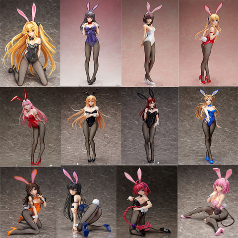 To Love-Ru MOMO BELIA DEVILUK Eve Darkness Yui Kotegawa Bunny Girl Sexy girls Anime PVC Action Figures toys Anime figure ► Photo 1/6