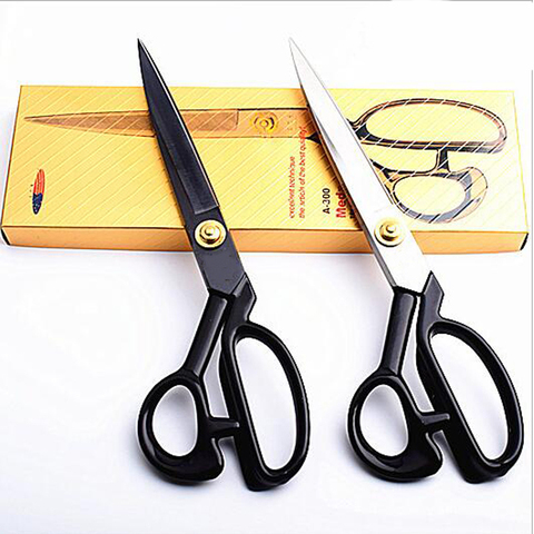 Professional Tailor Scissors Cutting Scissors Vintage Stainless Steel Fabric Leather Cutter Craft Scissors For Sewing Accessory ► Photo 1/6