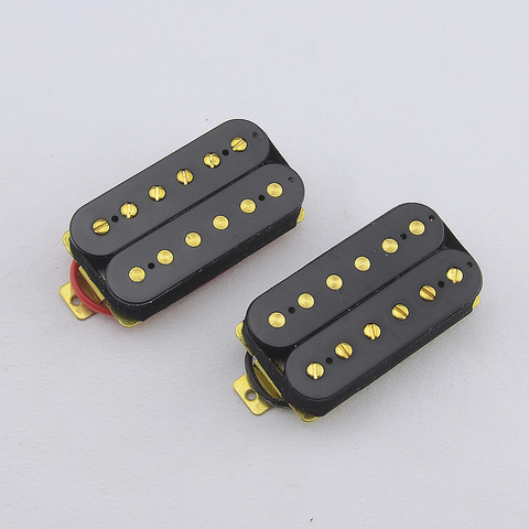 1 Set Original Genuine  Epi Electric Guitar Alnico Humbucker Pickups  Gold Black ► Photo 1/4