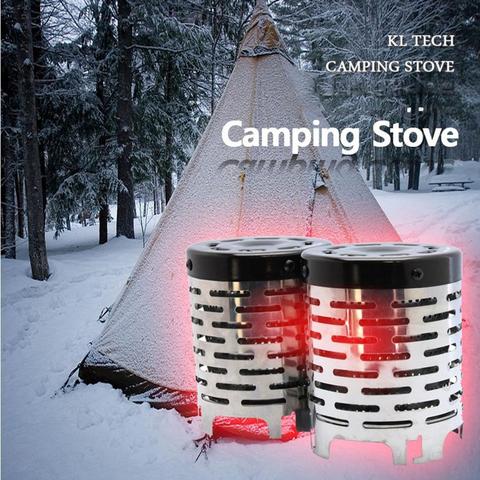 Professional Camping Fishing Tent Heater Stainless Steel Camp Outdoor Tools Thermal Insulation Portable Heating Furnace ► Photo 1/6