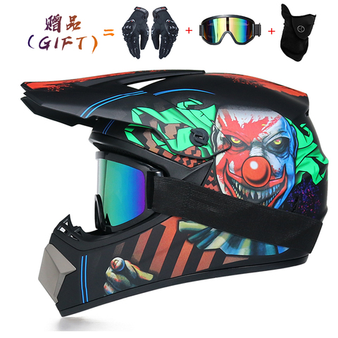 Professional Lightweight Off-road Motorcycle Helmet Racing Bike Children ATV Off-road Vehicle Downhill DH Cross Helmet Motocross ► Photo 1/6