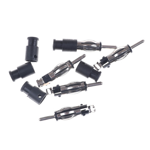 5pcs Auto Car Radio AM/FM Antenna Adapter Male Plug Connector Black ► Photo 1/6