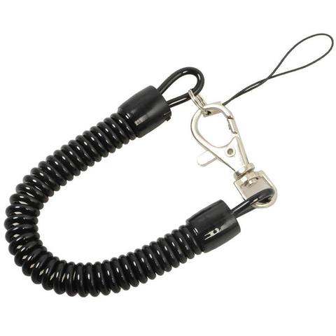 1PCS Tactical Retractable Spring Elastic Rope Security Gear Tool Anti-lost Phone Keychain Portable Fishing Lanyards Outdoor Tool ► Photo 1/6