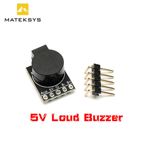 Matek Lost Model Beeper Flight Controller 5V Loud Buzzer Built-in MCU for Multirotor FPV Racing Drone Quadcopter Airplane ► Photo 1/3