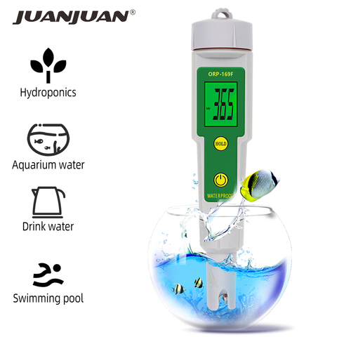 Digital ORP Meter Aquarium Pool Hydroponic Water Quality Monitor 1999~1999mV ！