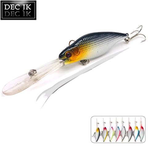 Jerkbait Minnow Hard/Trout/Pike/Fish/Surface/Trolling Lures For Fishing Bait/Tackle/Wobblers Bass Fishing Artificial Baits Sea ► Photo 1/6