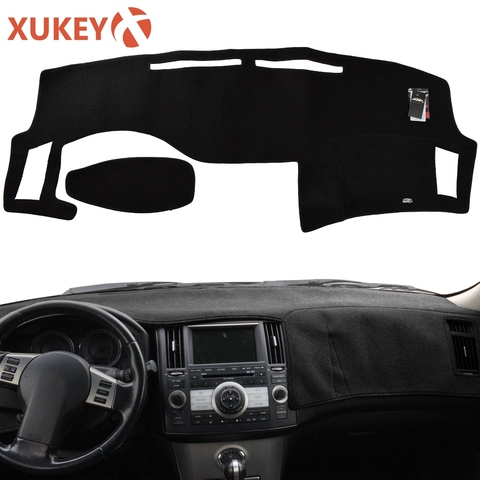 Xukey Dashboard Cover Dashmat Dash Cover Mat For Infiniti FX35 FX45 FX50 2003 - 2008 For S50 G25 G35 G37 Q40 Q60 2008 - 2013 ► Photo 1/1