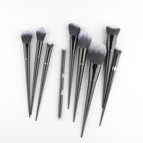 9pcs/set Foundation Powder angled Blusher Shadow buffing make up brush eyeshadow concealer makeup brushes contour highlighter ► Photo 1/6