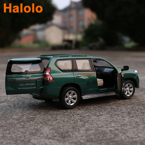 NEW 1:32 1:24 TOYOTA LAND CRUISER PRADO Alloy Metal Car Model Toys With Pull Back For Kids Birthday Gifts Free Shipping ► Photo 1/5