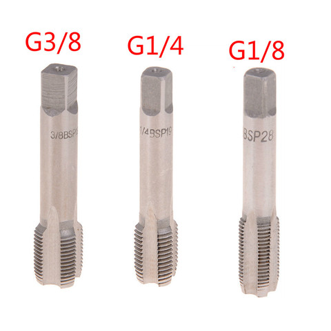 1pcs G1/8 1/4 3/8 HSS Taper Pipe Tap  Metal Screw Thread Cutting Tools High Quality ► Photo 1/6