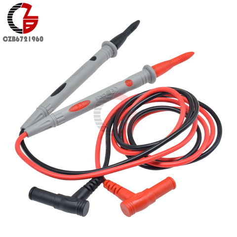 1 Pair Universal Digital Multimeter Test Pen Leads Multi Meter Tester Test Lead Cable Probe Pin Needle Wire Line 1000V 10A 20A ► Photo 1/6