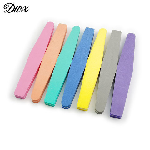 20pcs/lot Double Side Nail files buff 100/180 Colorful Sanding Sponge Nail Buffer Block for UV Gel Nail Polish DIY Nail Art ► Photo 1/6